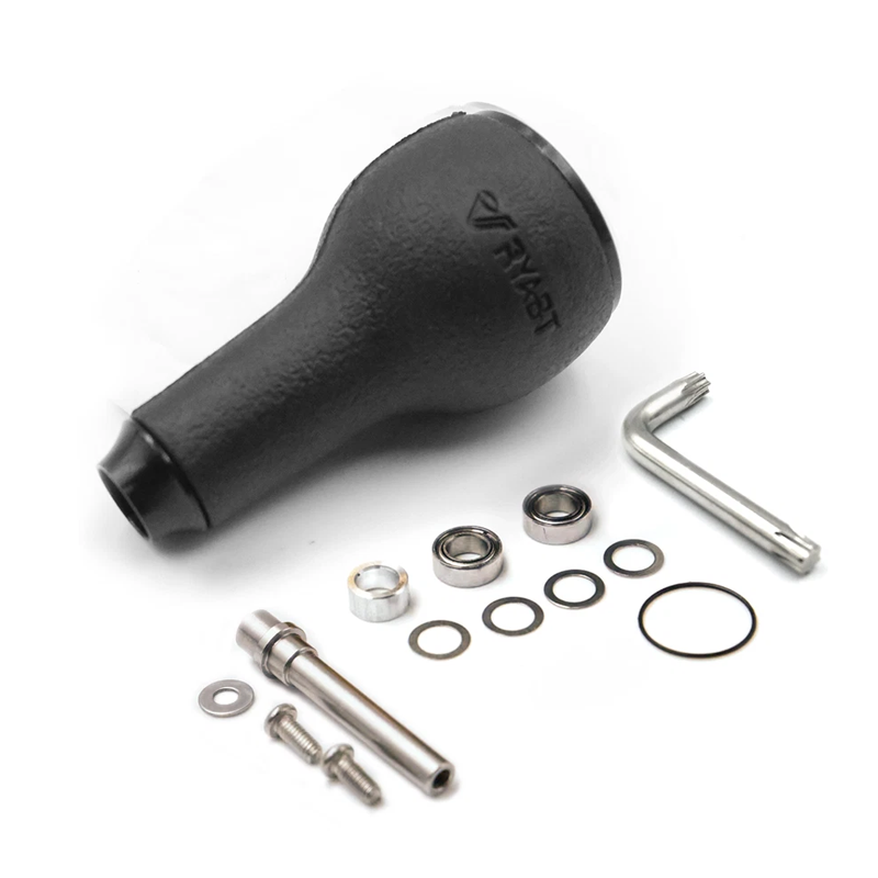 TPE Black Knob 27mm Compatible - Reel Handle ulasan dan harga