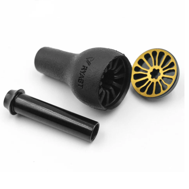 TPE Black Knob 27mm Compatible - Reel Handle ulasan dan harga