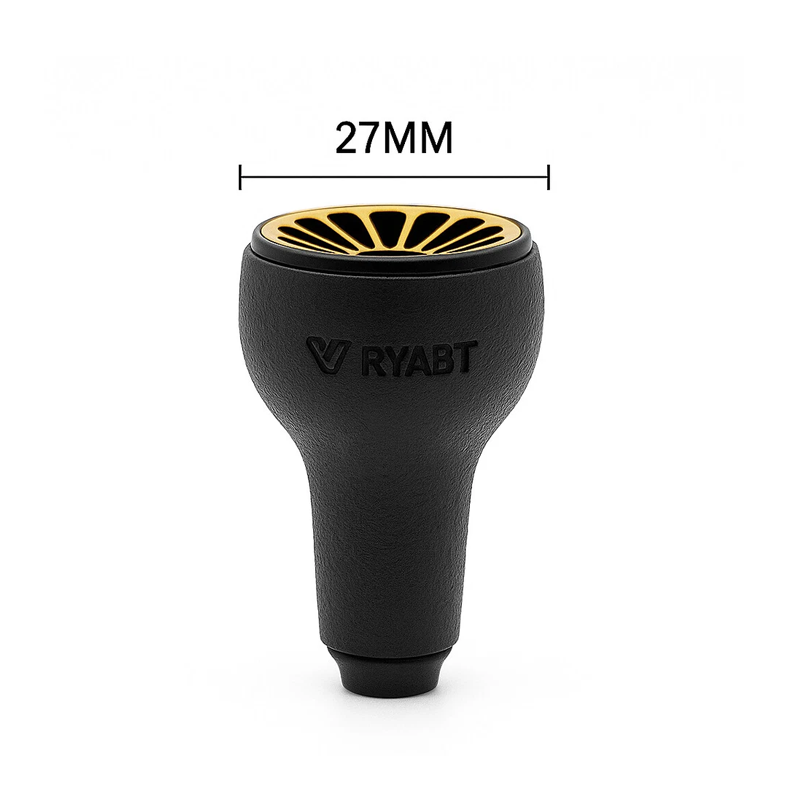 TPE Black Knob 27mm Compatible - Reel Handle ulasan dan harga