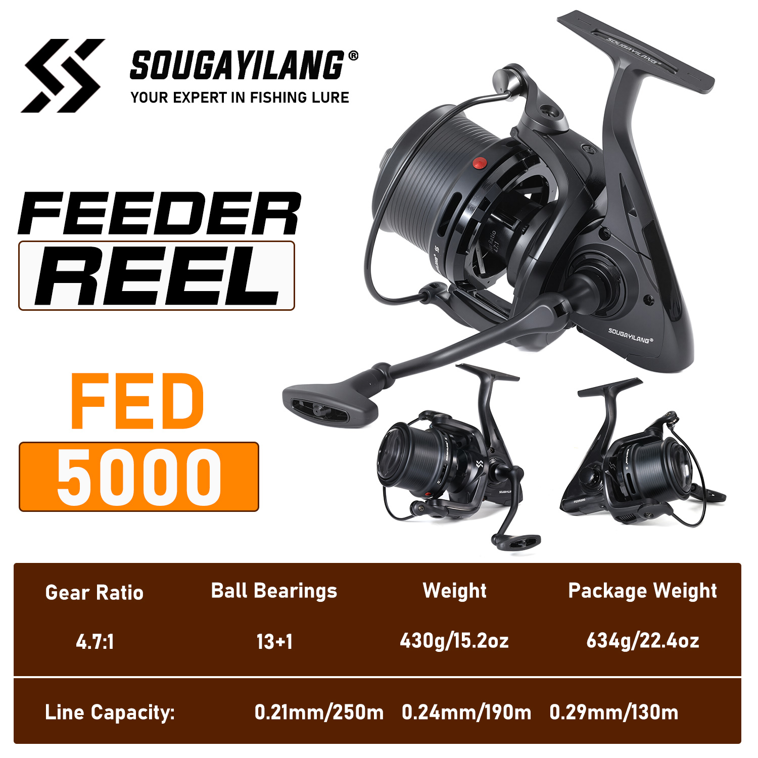 Sougayilang Professional Feede - Surf Reel ulasan dan harga