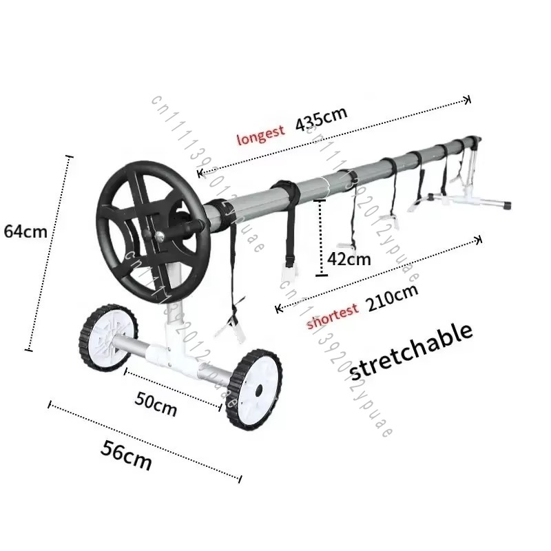 Black Movable Aluminum Pool Co - Reel Cover ulasan dan harga