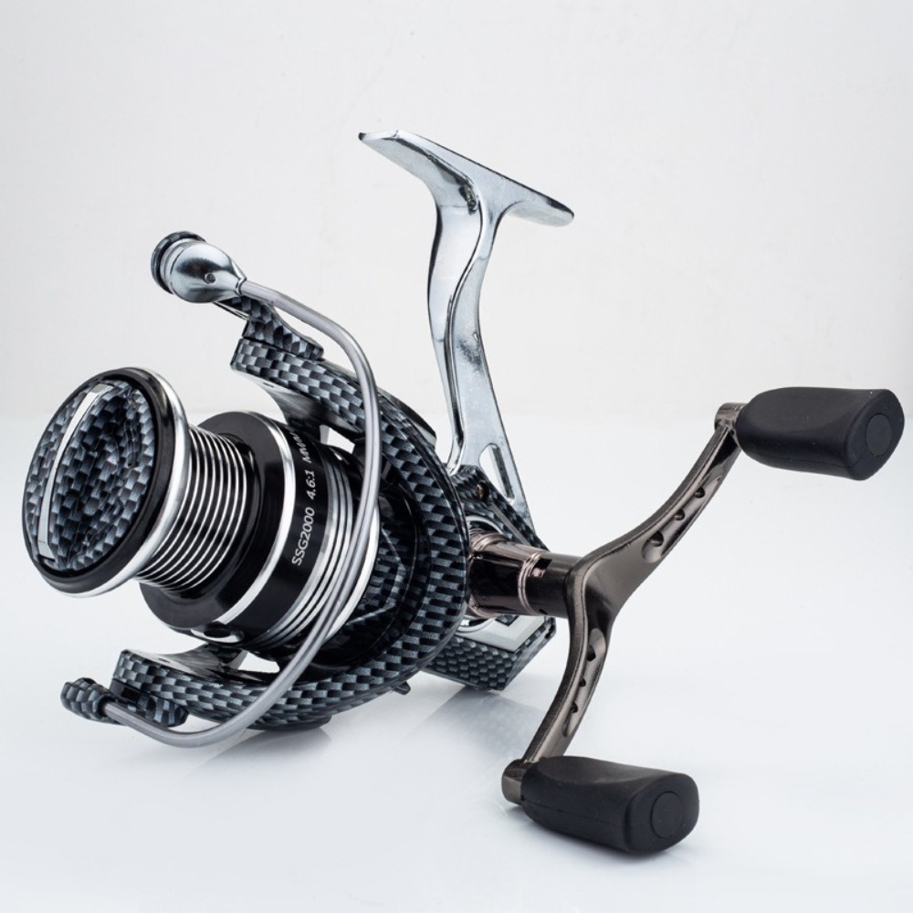 Double Reel Fishing Reel Handl - Trolling Reel ulasan dan harga