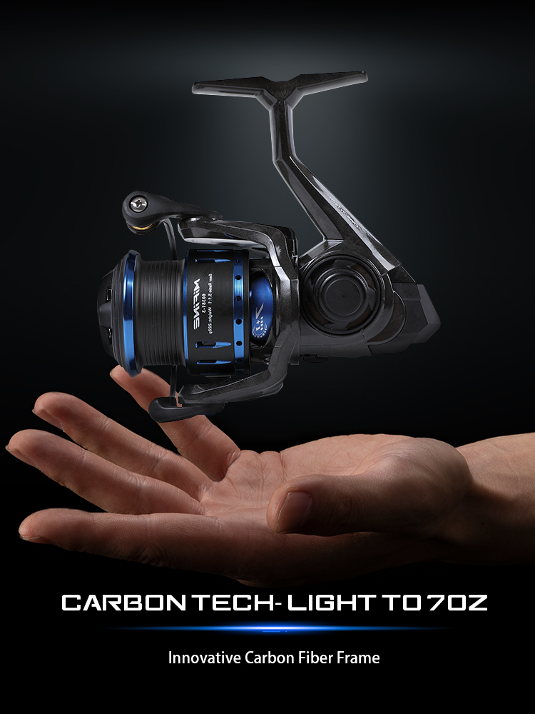 MIFINE Carbon Tech Lightweight - Trolling Reel ulasan dan harga