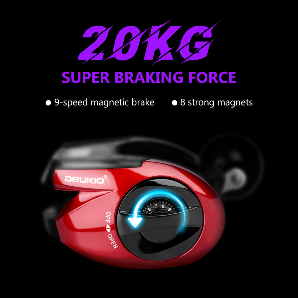 6+1BB Digital Display Electric - Trolling Reel ulasan dan harga