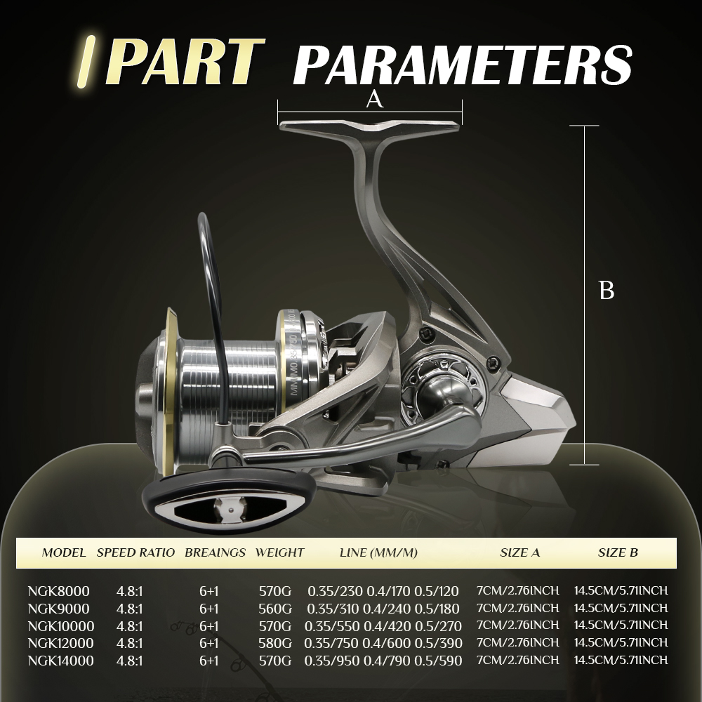 NGK Stainless Steel Bearing Sp - Trolling Reel ulasan dan harga